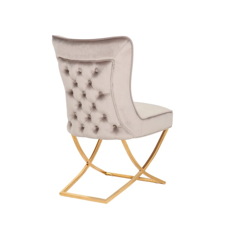 CHAISE GABI TAUPE DORE - Image 2