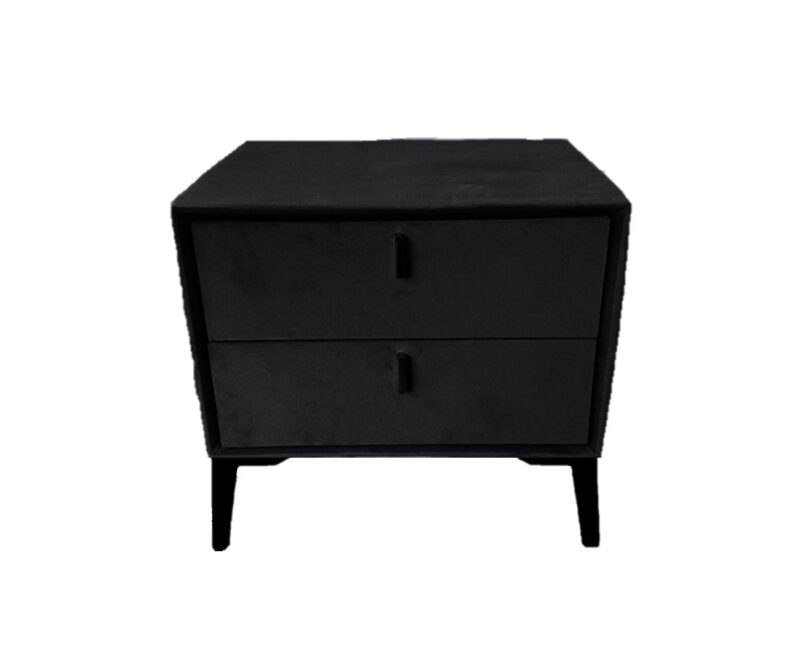 CHEVET VELOURS PIED NOIR - Image 4