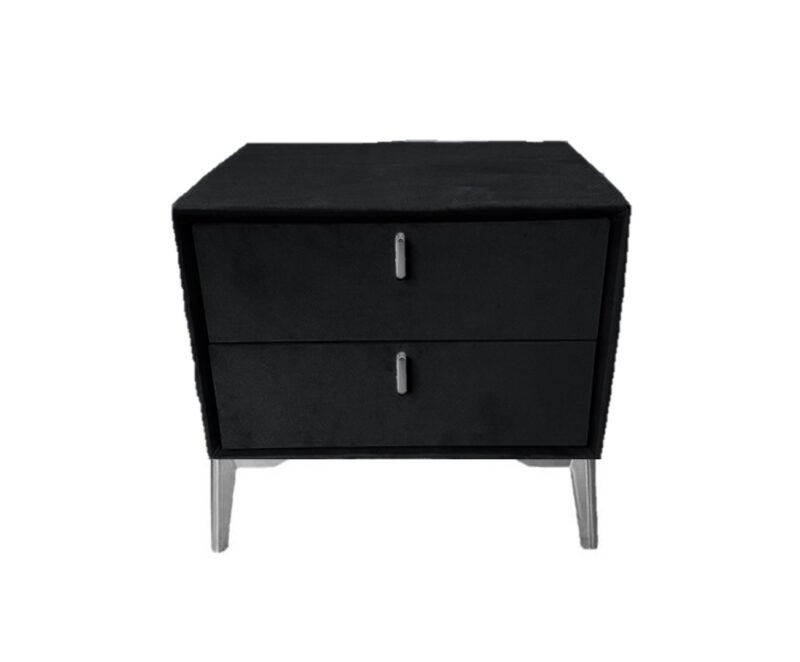 CHEVET VELOURS PIED ARGENT - Image 2
